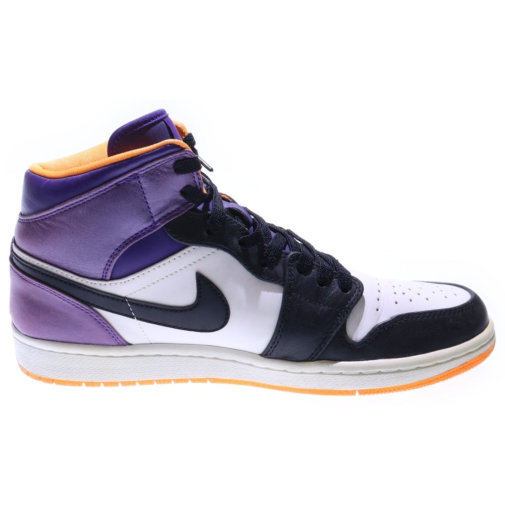 NIKE(ナイキ) 【観賞用2012年製】 AIR JORDAN 1 MID エアジョーダン1 フェニックスサンズ ミッドカットスニーカー US9.5/27.5cm ホワイト