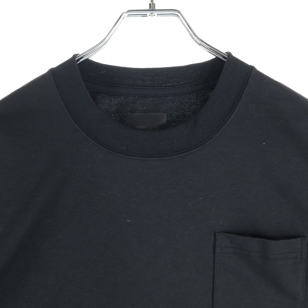 DAIWA PIER39(ダイワ ピアサーティナイン) TECH W/POCKET CREW TEE ダブルポケット 半袖Tシャツ ブラック BE-32025