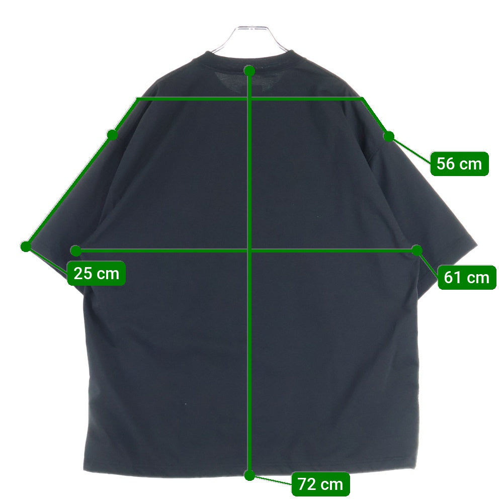 DAIWA PIER39(ダイワ ピアサーティナイン) TECH W/POCKET CREW TEE ダブルポケット 半袖Tシャツ ブラック BE-32025