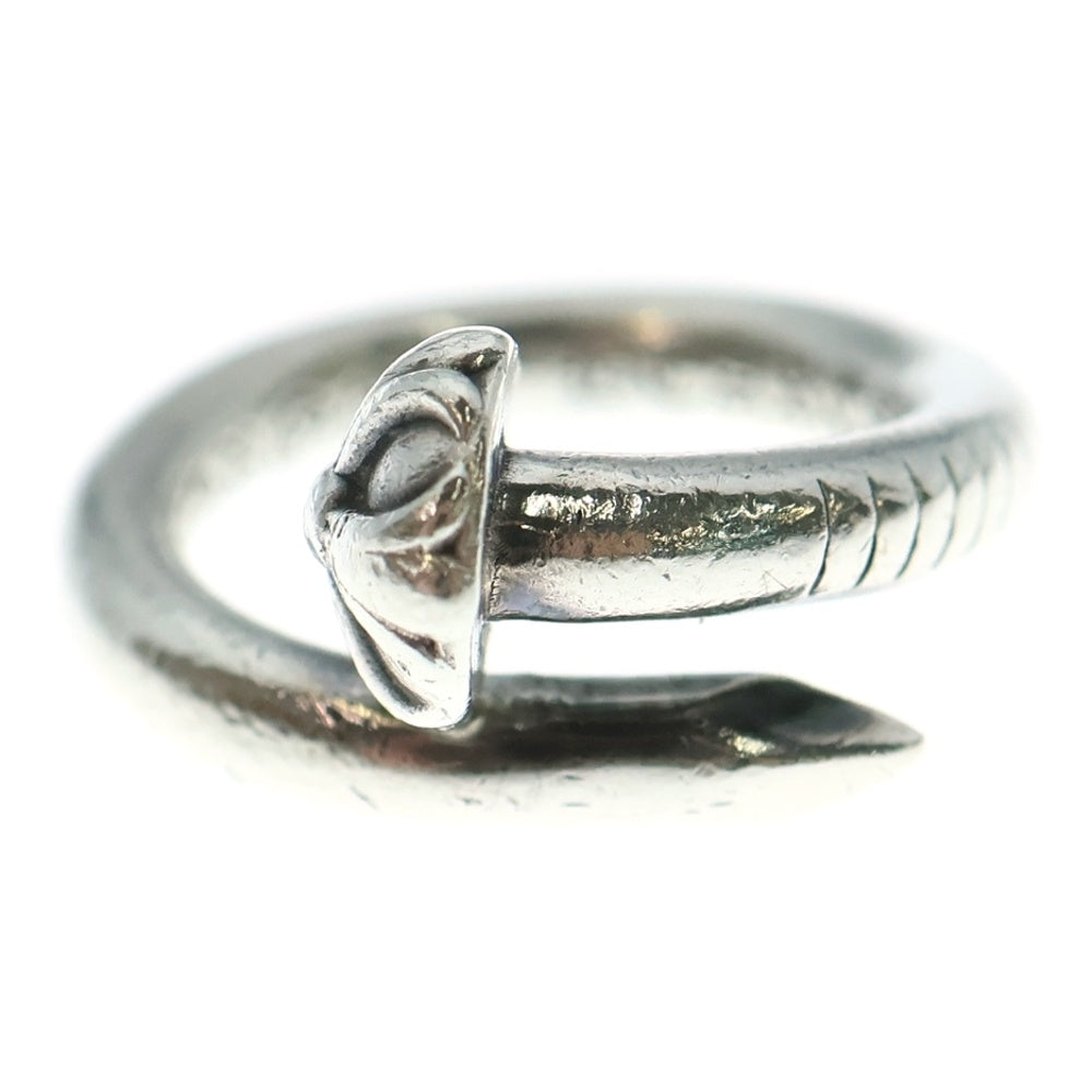 CHROME HEARTS(クロムハーツ) NAIL CRSBALL ネイル クロスボール リング シルバー BCA349