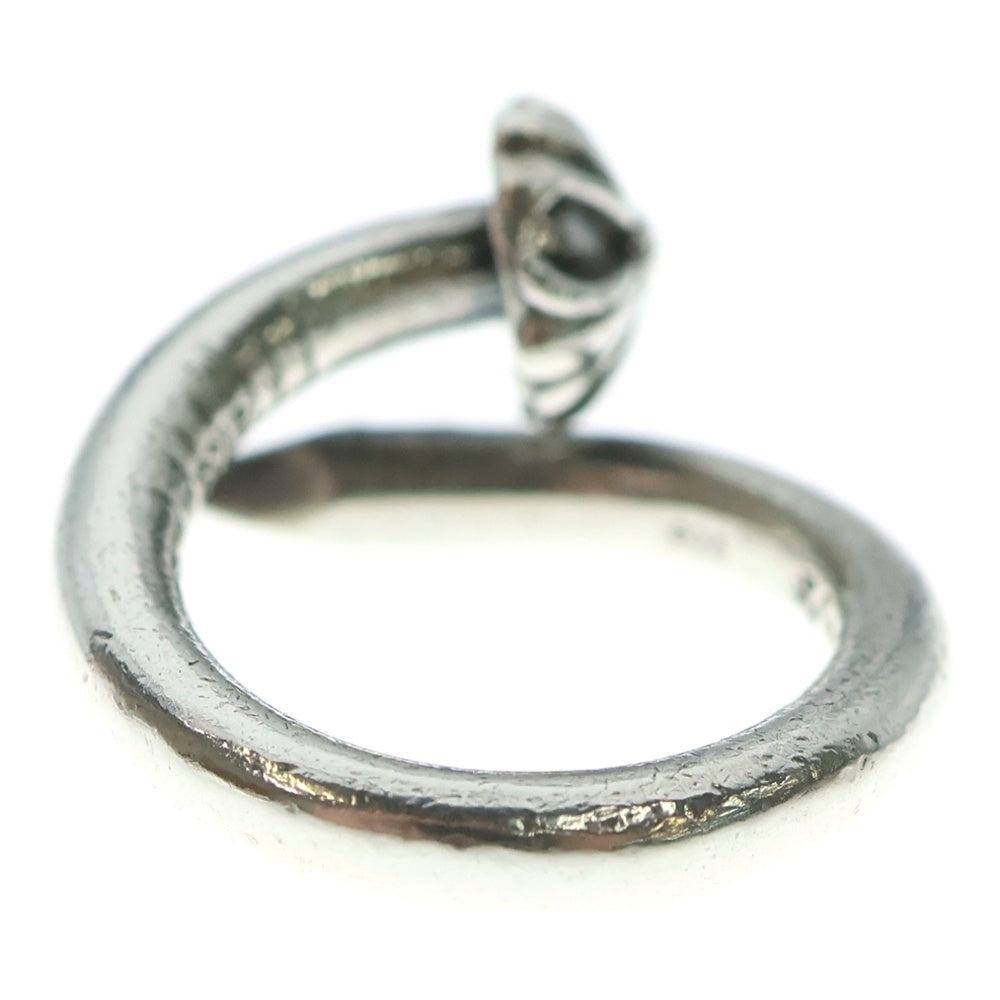 CHROME HEARTS(クロムハーツ) NAIL CRSBALL ネイル クロスボール リング シルバー BCA349