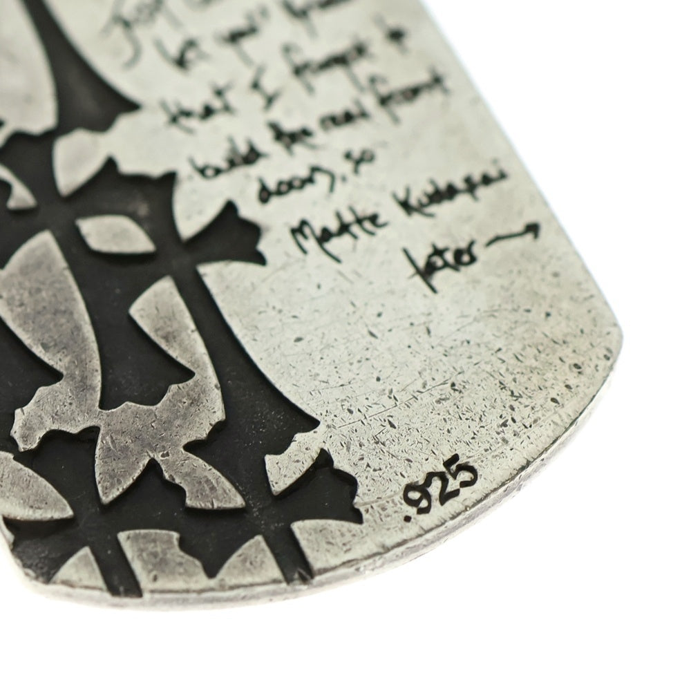 CHROME HEARTS(クロムハーツ) D TAG LRG LTD AOYAMA 20TH 青山20周年限定 ラージドッグタグ ペンダントトップ シルバー