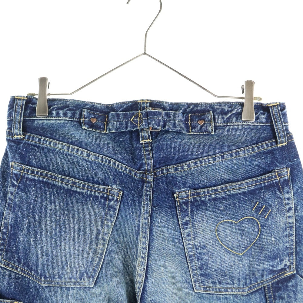 HUMAN MADE(ヒューマンメイド) STRAIGHT DENIM PANTS FUTURE ストレート デニムパンツ フューチャー インディゴ HM30PT002