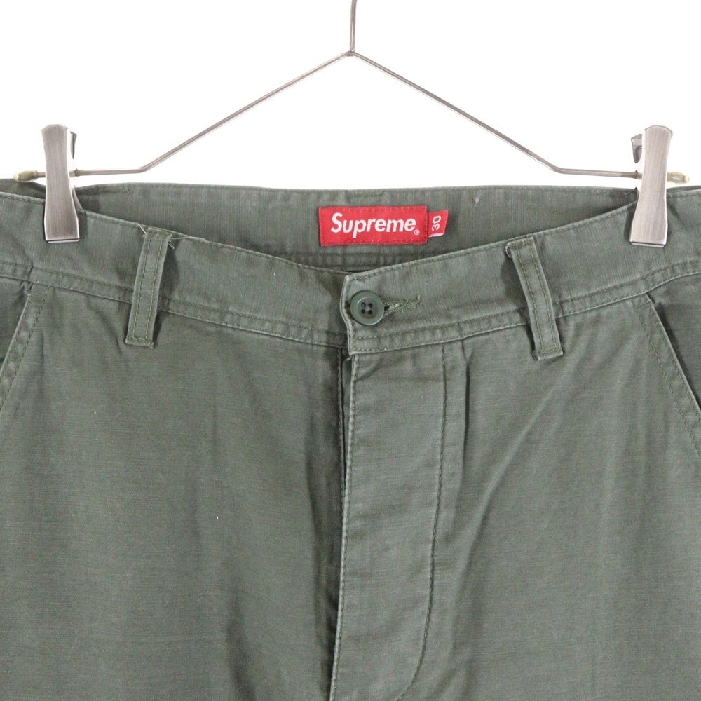 SUPREME(シュプリーム) 22SS Cargo Pant カモフラージュ 迷彩切替 カーゴパンツ カーキ