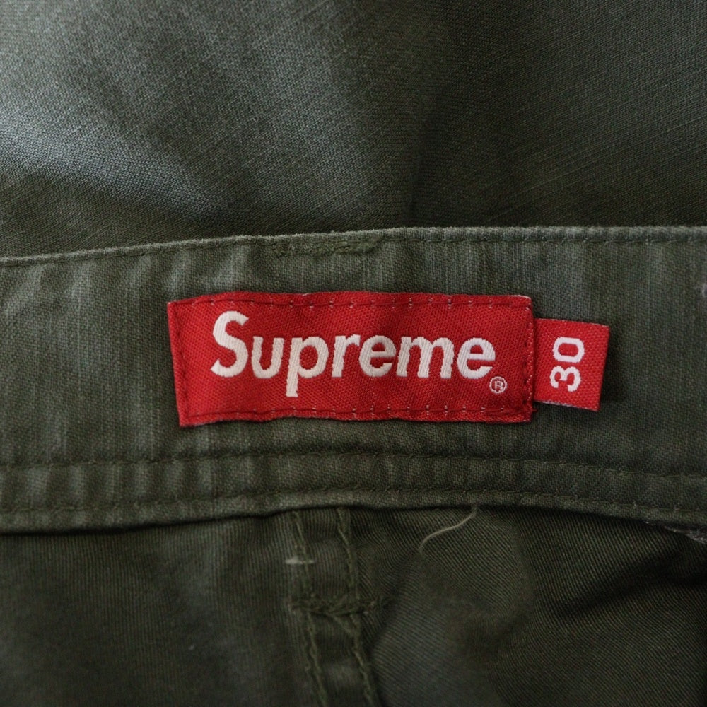 SUPREME(シュプリーム) 22SS Cargo Pant カモフラージュ 迷彩切替 カーゴパンツ カーキ