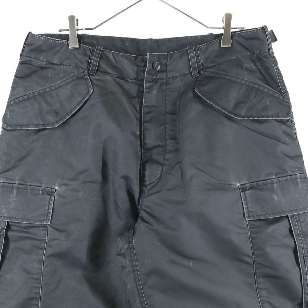 SUPREME(シュプリーム) 24AW Washed Flight Satin Cargo Pant GORE-TEX ゴアテックス ウォッシュド加工 フライト サテン カーゴパンツ ブラック