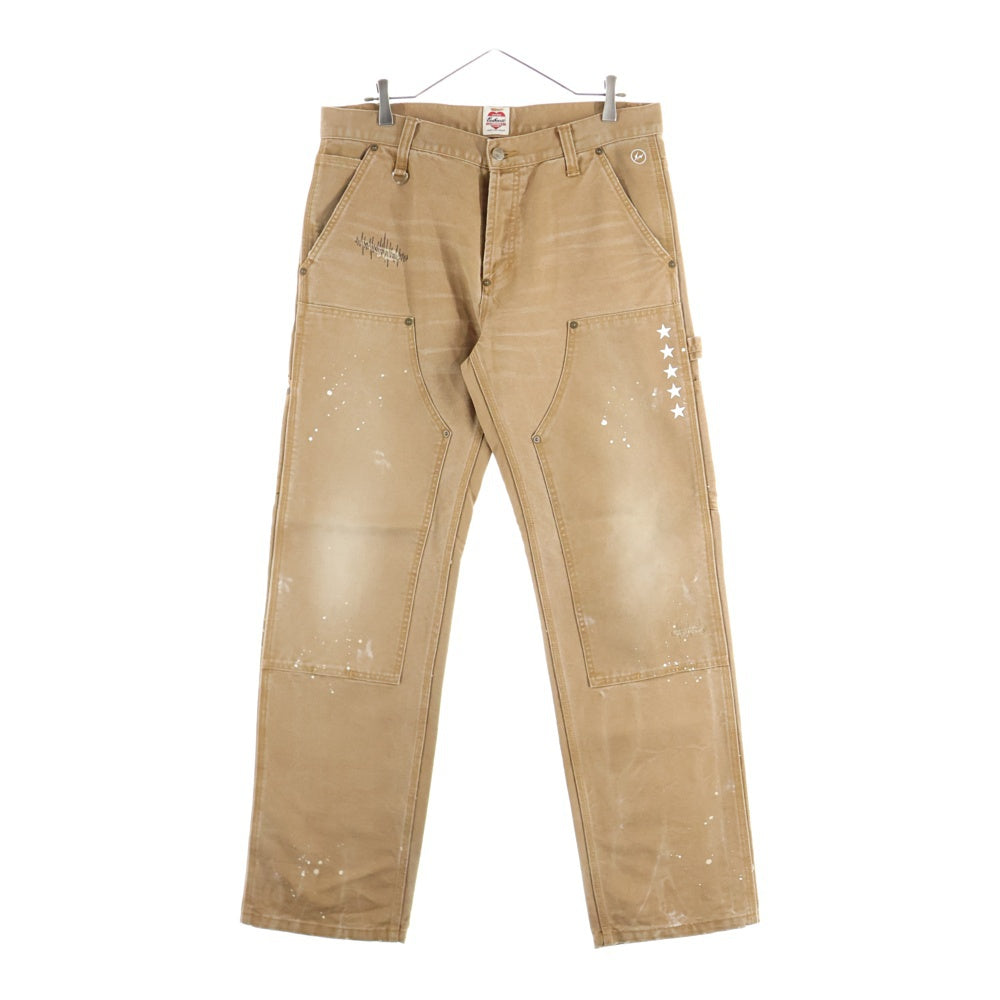 UNIFORM EXPERIMENT(ユニフォームエクスペリメント) ×Fragment design Carhartt Doublknee Painter Pants フラグメントデザイン ダブルニー ペインターパンツ ブラウン