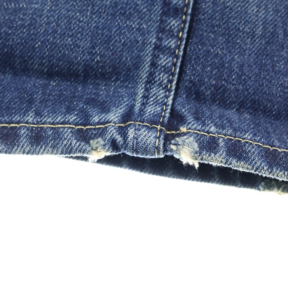 VISVIM(ヴィスヴィム) V Patch Denim Pants ダメージ加工 デニムパンツ インディゴ