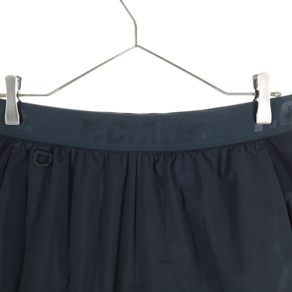F.C.R.B./F.C.Real Bristol/FCRB(エフシーアールビー/エフシーレアルブリストル) 22SS STRETCH EASY TAPERED PANTS ロゴ イージーナイロンパンツ ネイビー FCRB-222030