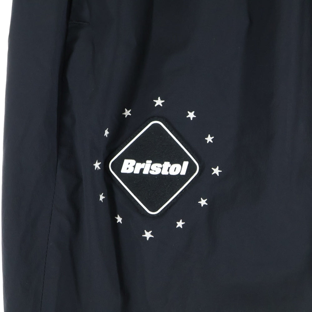 F.C.R.B./F.C.Real Bristol/FCRB(エフシーアールビー/エフシーレアルブリストル) 22SS STRETCH EASY TAPERED PANTS ロゴ イージーナイロンパンツ ネイビー FCRB-222030