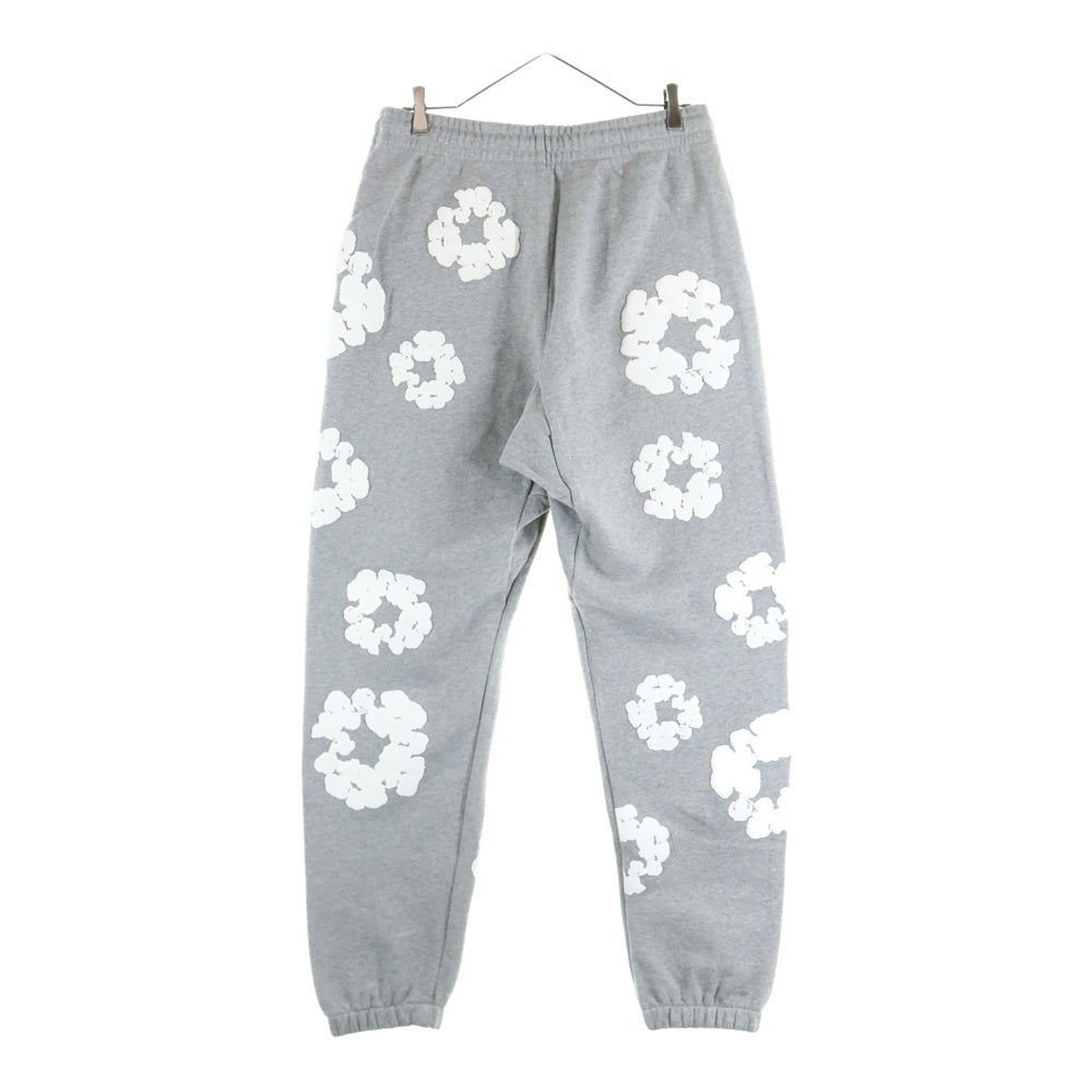 DENIM TEARS(デニムティアーズ) Cotton Wreath Sweatpants 花柄 スウェットパンツ グレー