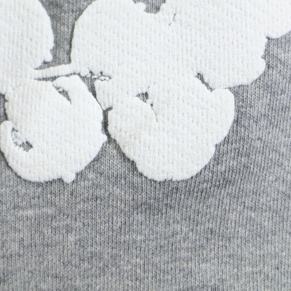 DENIM TEARS(デニムティアーズ) Cotton Wreath Sweatpants 花柄 スウェットパンツ グレー