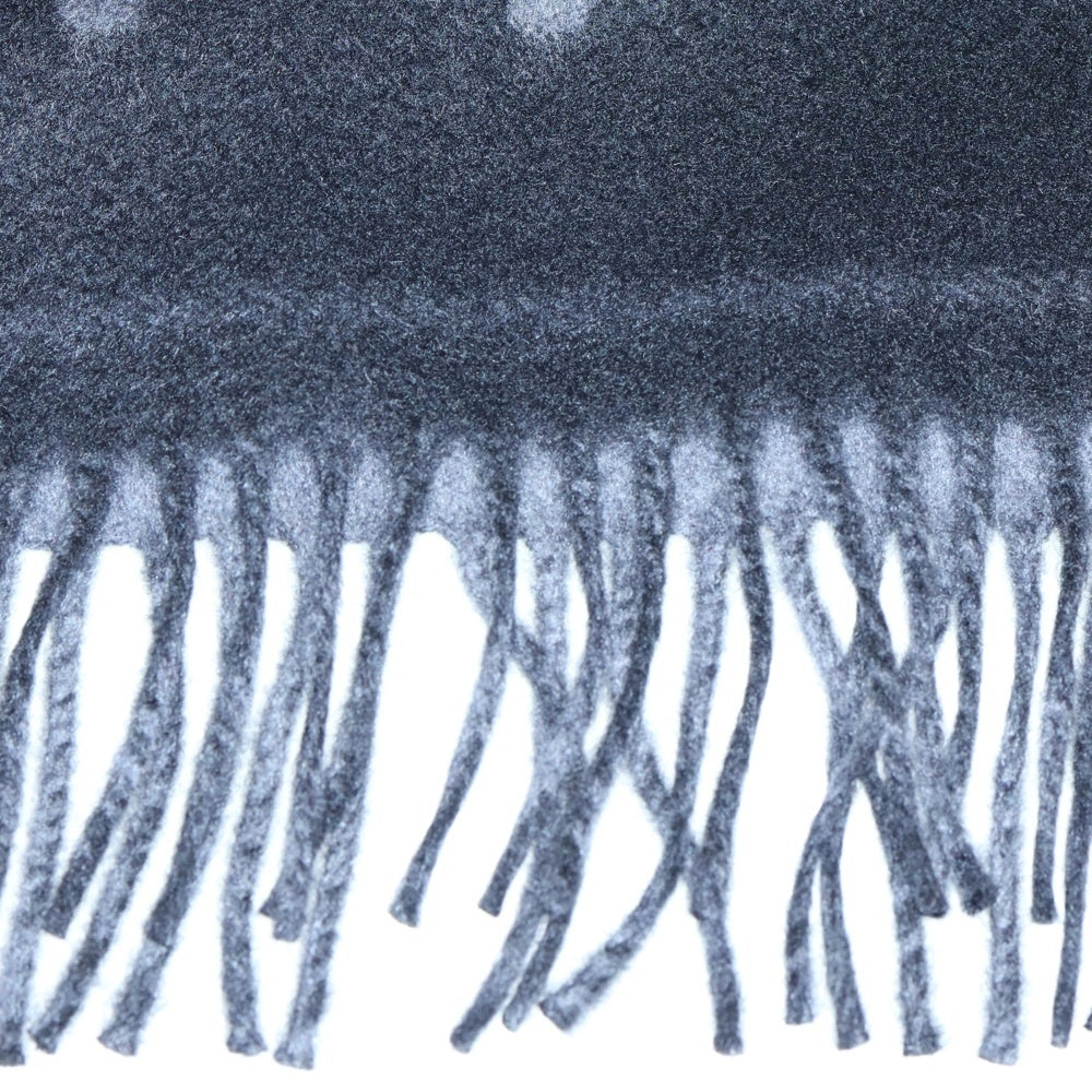 BALENCIAGA(バレンシアガ) ×GUCCI The Hacker Project Cashmere Wool Scarf グッチ ハッカープロジェクト カシミヤ マフラー ブラック 681511 420B9