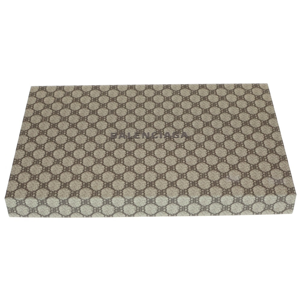 BALENCIAGA(バレンシアガ) ×GUCCI The Hacker Project Cashmere Wool Scarf グッチ ハッカープロジェクト カシミヤ マフラー ブラック 681511 420B9