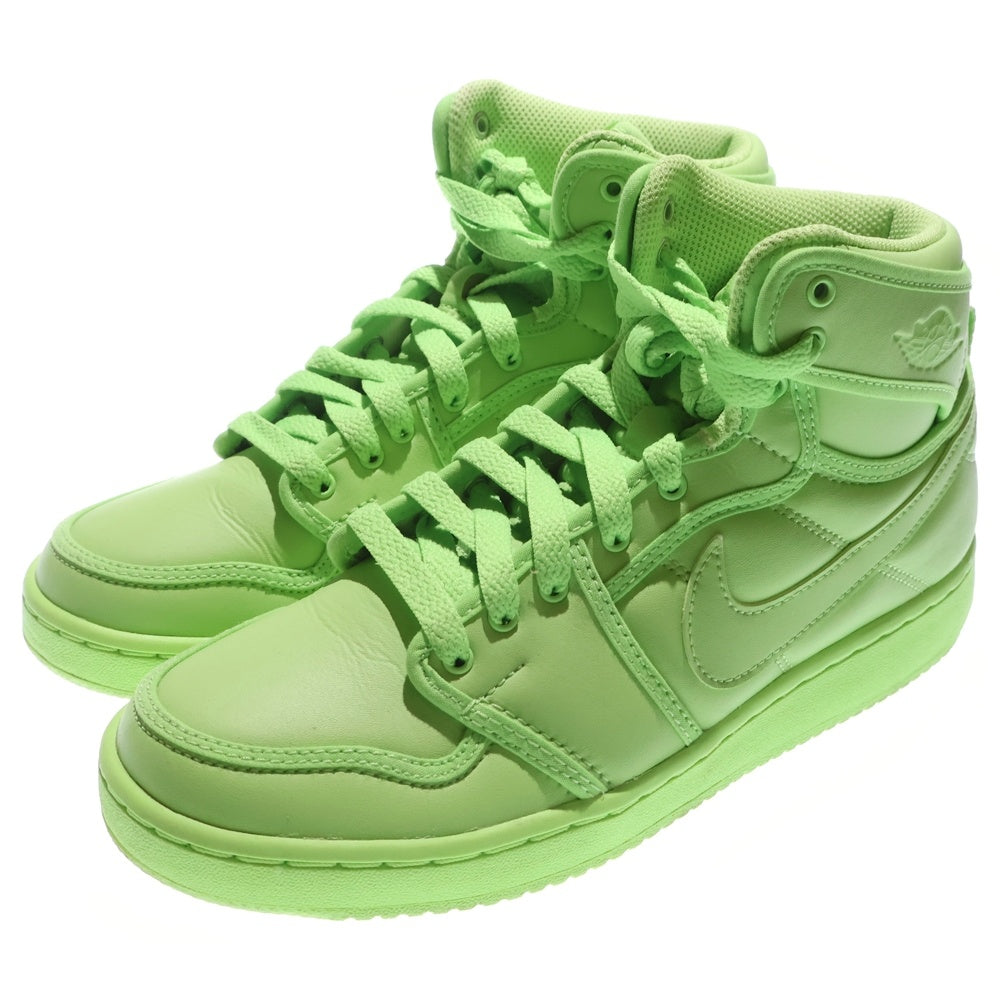 NIKE(ナイキ) ×BILLIE EILISH WMNS AJKO 1 SP VOLT ビリーアイリッシュ ウィメンズ エアジョーダン1 ボルト ハイカットスニーカー レディース US6.5/23.5cm DN2857-330