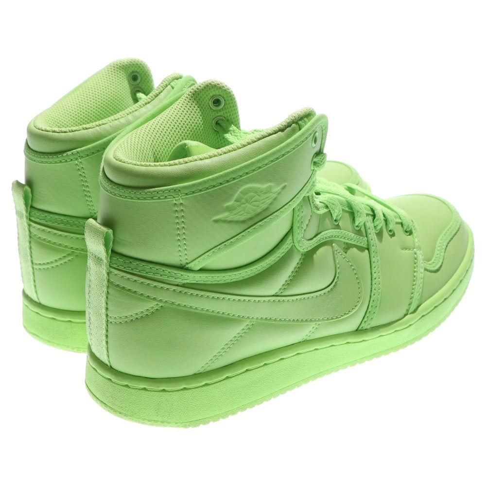 NIKE(ナイキ) ×BILLIE EILISH WMNS AJKO 1 SP VOLT ビリーアイリッシュ ウィメンズ エアジョーダン1 ボルト ハイカットスニーカー レディース US6.5/23.5cm DN2857-330