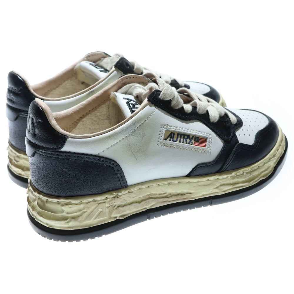 MAISON MIHARAYASUHIRO(メゾンミハラヤスヒロ) ×AUTRY Medalist Low オートリー メダリスト ローカットスニーカー ブラック/ホワイト