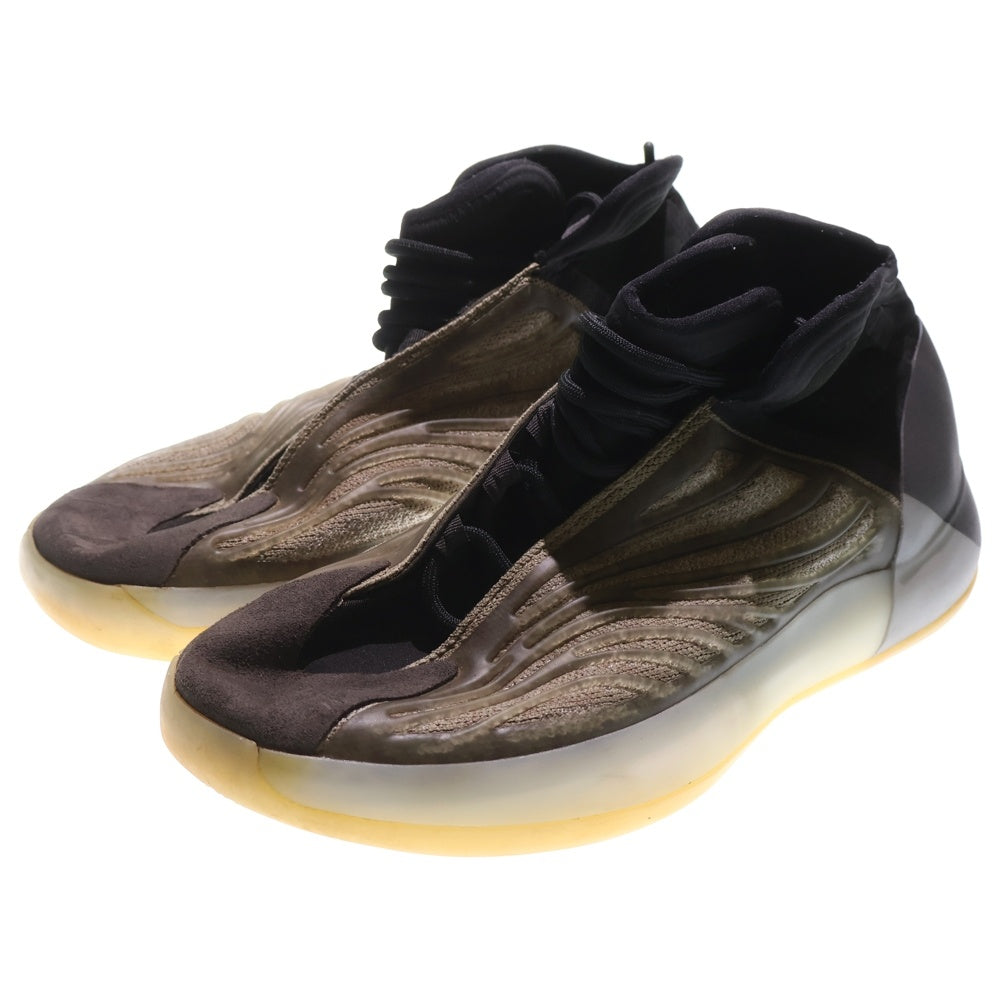 adidas(アディダス) YEEZY QNTM Barium イージー クォンタム バリウム ミッドカッドスニーカー ブラック US9.5/27.5cm H68771