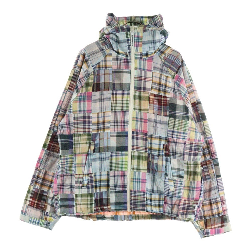 SUPREME(シュプリーム) ×GOODENOUGH Patch Hooded Jacket グットイナフ パッチワーク フーデッドジャケット マルチ