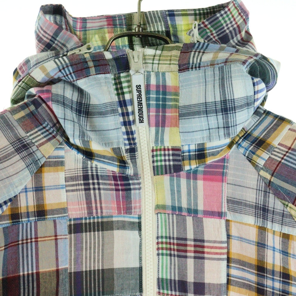 SUPREME(シュプリーム) ×GOODENOUGH Patch Hooded Jacket グットイナフ パッチワーク フーデッドジャケット マルチ