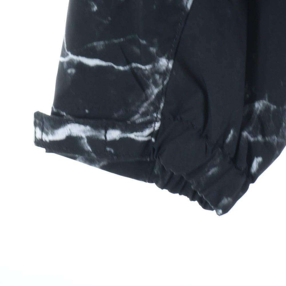 BEAMS(ビームス) グラフィックデザイン ジップアップナイロンジャケット ブラック