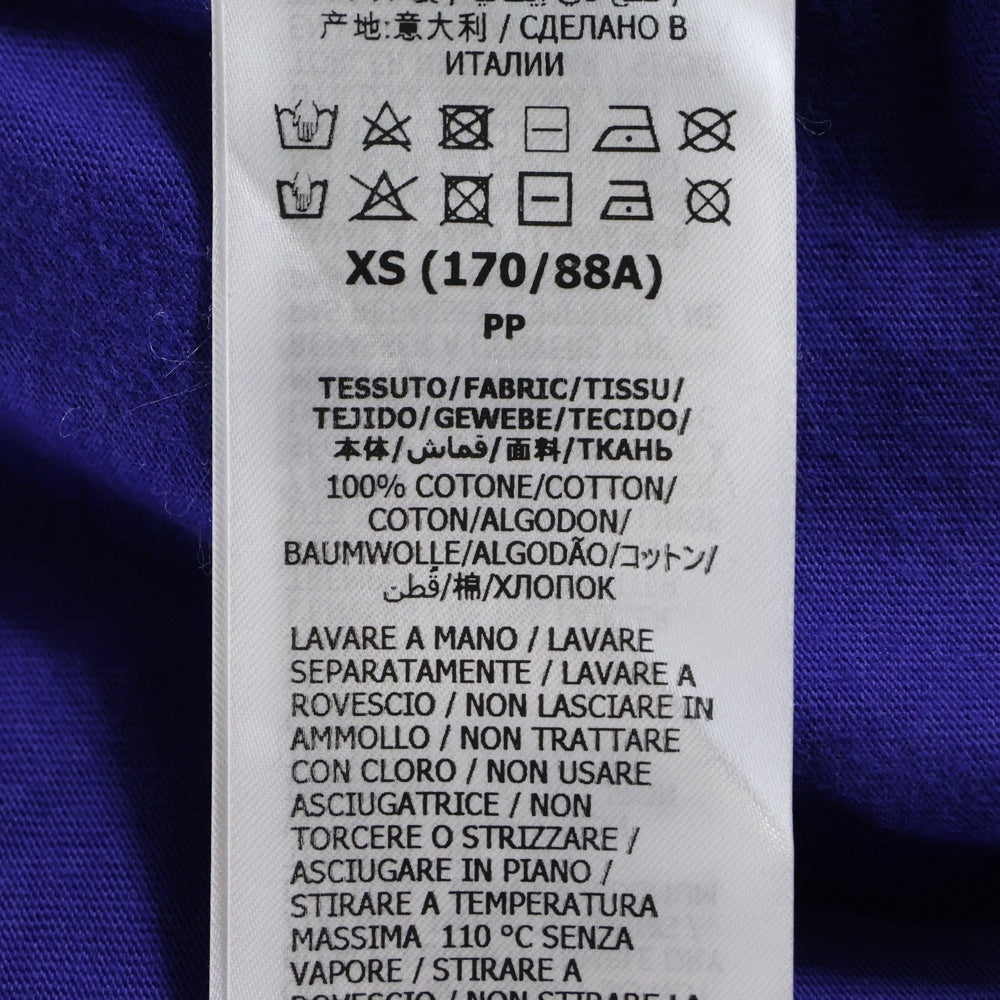 GUCCI(グッチ) 22SS MIRROR PRINT T-SHIRT ミラープリントTシャツ 半袖カットソー ブルー 616036 XJDV9