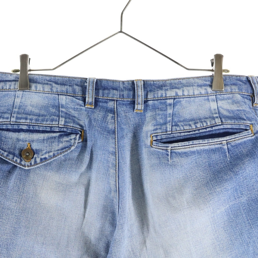 kolor BEACON(カラービーコン) 20SS DENIM PANTS ストレートデニムパンツ インディゴ 20SBM-P20145