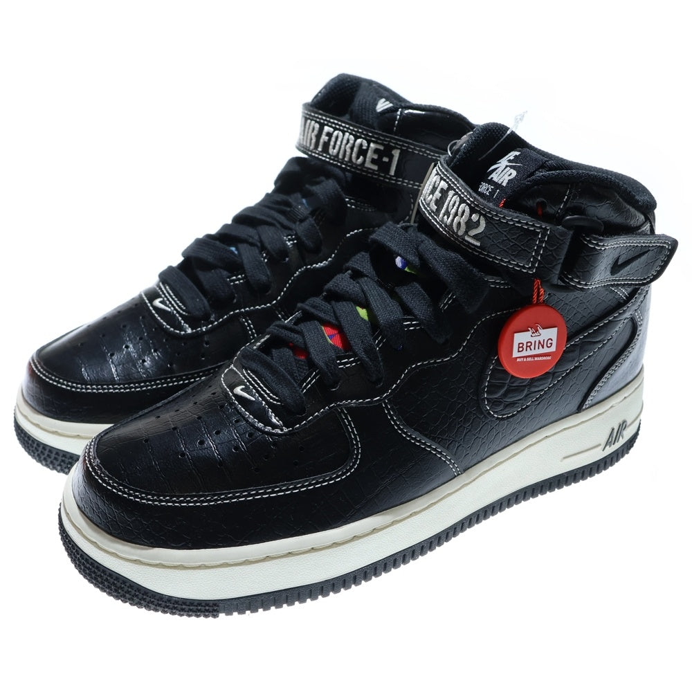 NIKE(ナイキ) AIR FORCE 1 MID LX OUR FORCE 1 エアフォース1 LX フォース1 ミッドカットスニーカー ブラック US7/25cm DV1029-010