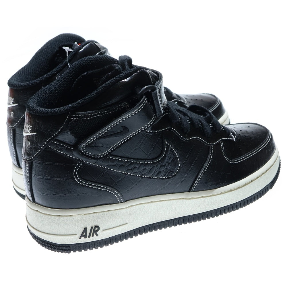NIKE(ナイキ) AIR FORCE 1 MID LX OUR FORCE 1 エアフォース1 LX フォース1 ミッドカットスニーカー ブラック US7/25cm DV1029-010