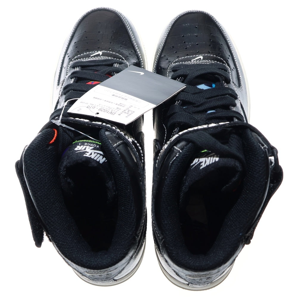 NIKE(ナイキ) AIR FORCE 1 MID LX OUR FORCE 1 エアフォース1 LX フォース1 ミッドカットスニーカー ブラック US7/25cm DV1029-010