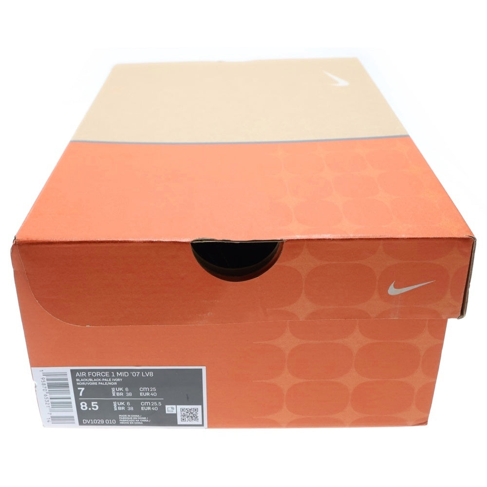 NIKE(ナイキ) AIR FORCE 1 MID LX OUR FORCE 1 エアフォース1 LX フォース1 ミッドカットスニーカー ブラック US7/25cm DV1029-010