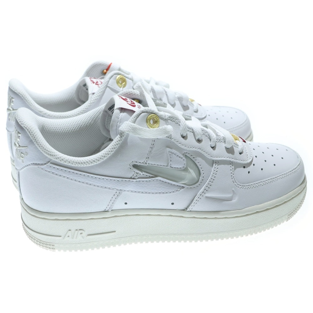 NIKE(ナイキ) AIR FORCE 1 07 PRM エアフォース1 プレミアム ローカットスニーカー ホワイト レディース US6.5/24.5cm DQ7664-100
