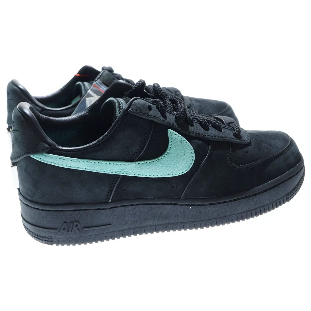 NIKE(ナイキ) ×TIFFANY&CO AIR FORCE 1 LOW 1837 BLACK ティファニー エアフォース1 ローカットスニーカー シューズ ブラック US7/25cm DZ1382-001