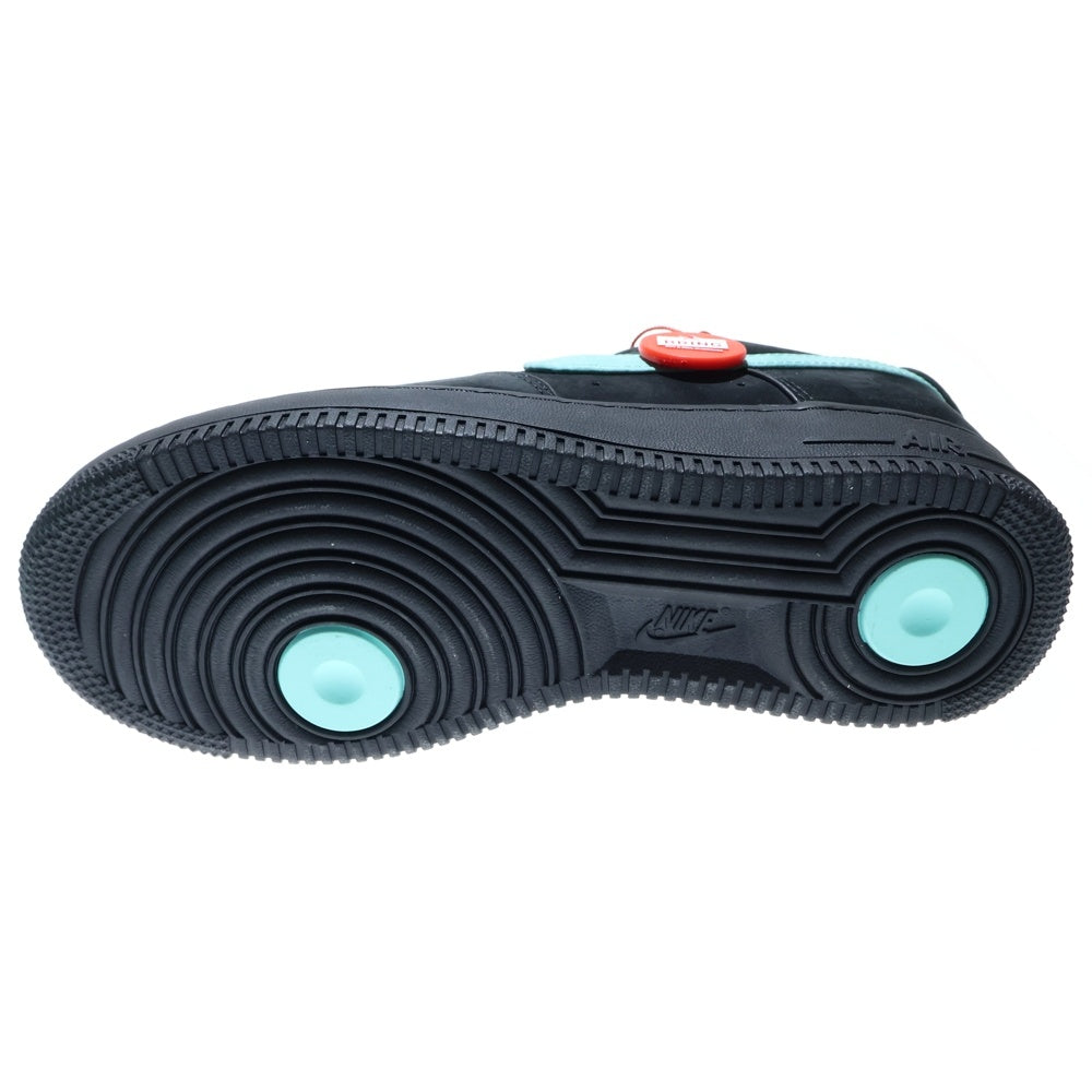 NIKE(ナイキ) ×TIFFANY&CO AIR FORCE 1 LOW 1837 BLACK ティファニー エアフォース1 ローカットスニーカー シューズ ブラック US7/25cm DZ1382-001