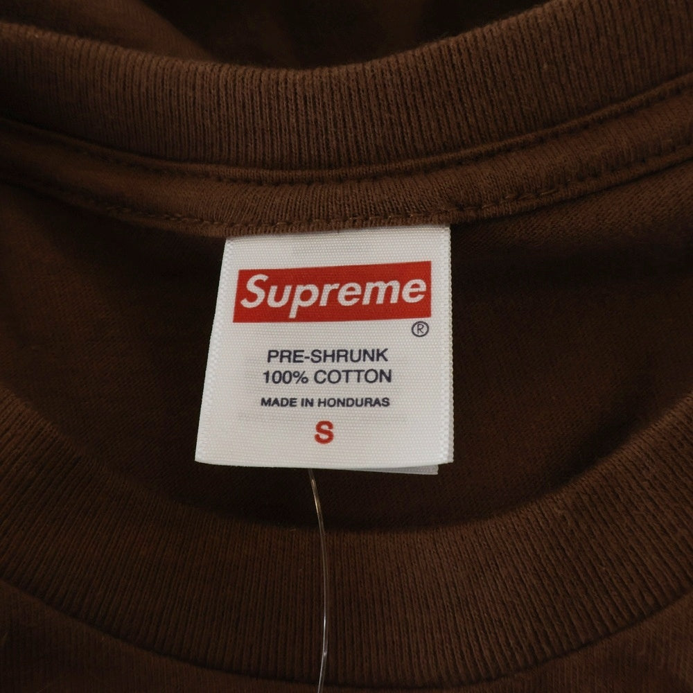 SUPREME(シュプリーム) 25SS Pancakes Tee パンケーキ 半袖Tシャツ ブラウン