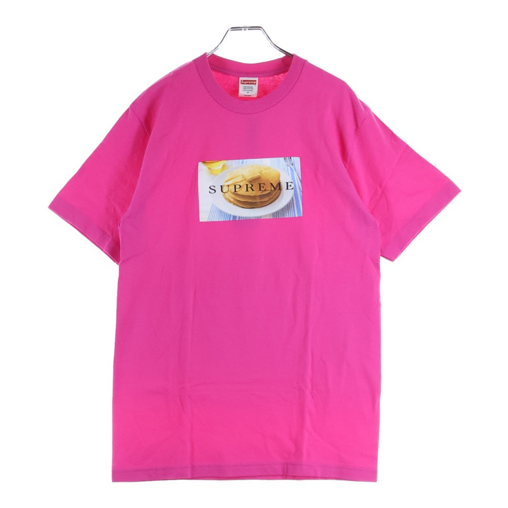 SUPREME(シュプリーム) 25SS Pancakes Tee パンケーキ 半袖Tシャツ ピンク