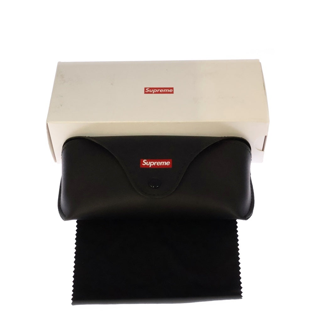 SUPREME(シュプリーム) 24SS Avon Sunglasses アヴォンサングラス ウェリントンサングラス 眼鏡 アイウェア ブラック