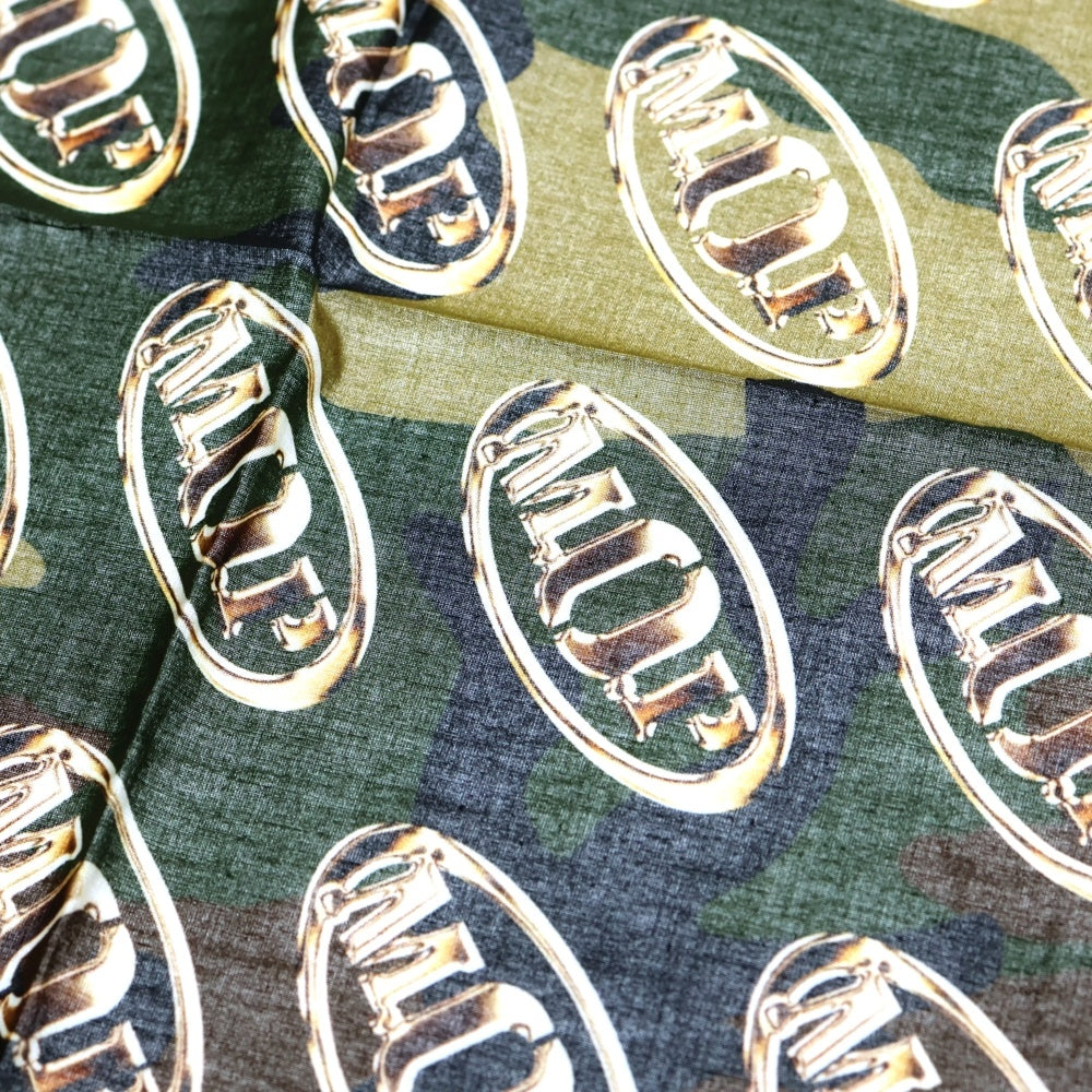 SUPREME(シュプリーム) 24AW M.O.P. Bandana エムオーピー カモフラージュ 迷彩 バンダナ カーキ