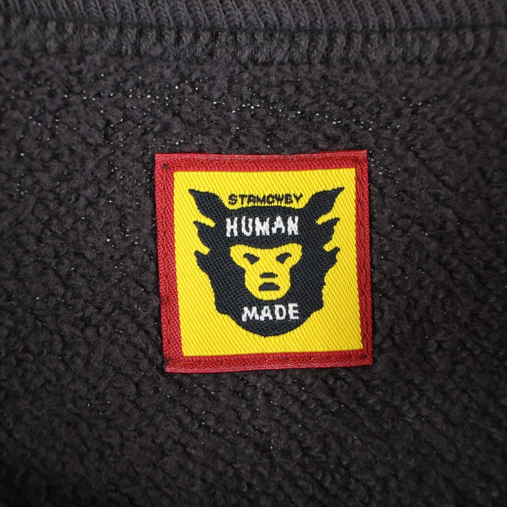 HUMAN MADE(ヒューマンメイド) 24SS Dragon Sweatshirt ドラゴン クルーネックスウェットトレーナー ブラウン