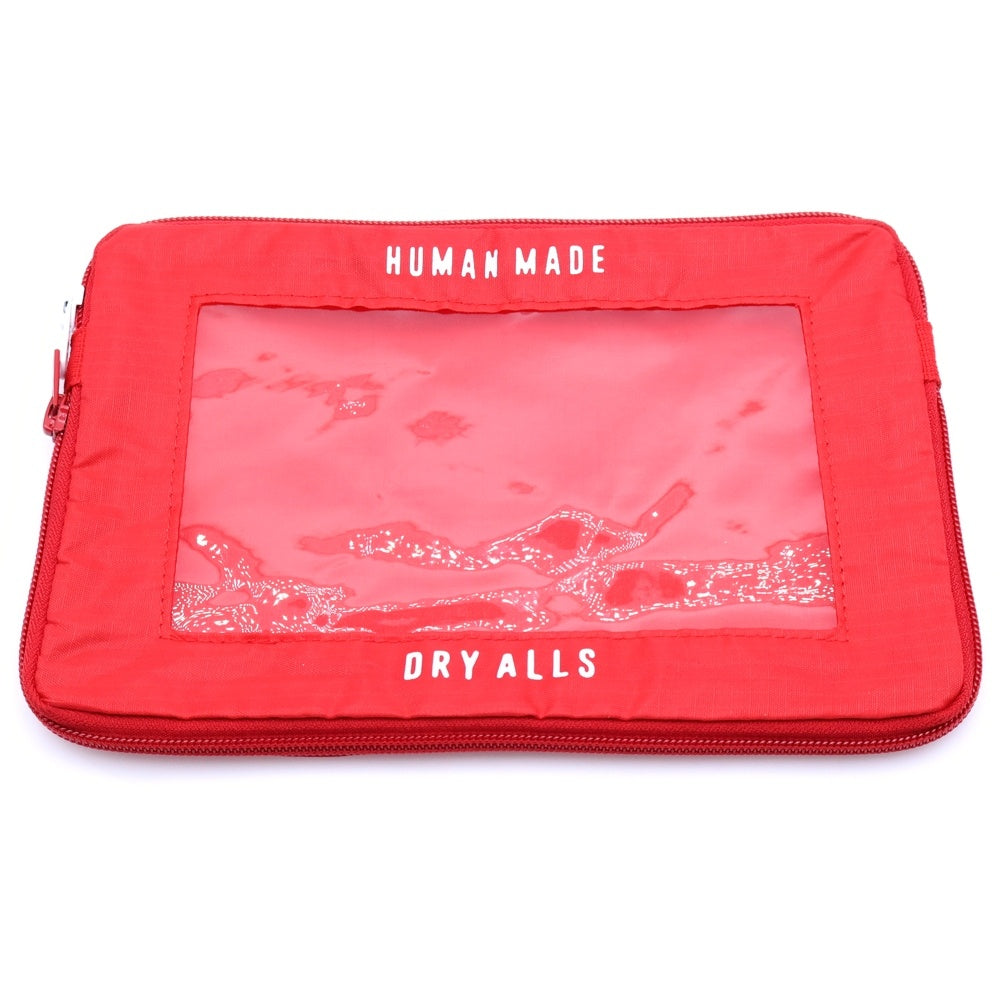 HUMAN MADE(ヒューマンメイド) Travel Case Medium トラベルケース ポーチ 小物入れ レッド