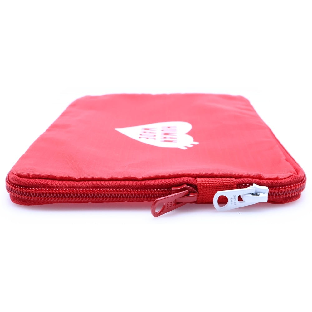 HUMAN MADE(ヒューマンメイド) Travel Case Medium トラベルケース ポーチ 小物入れ レッド