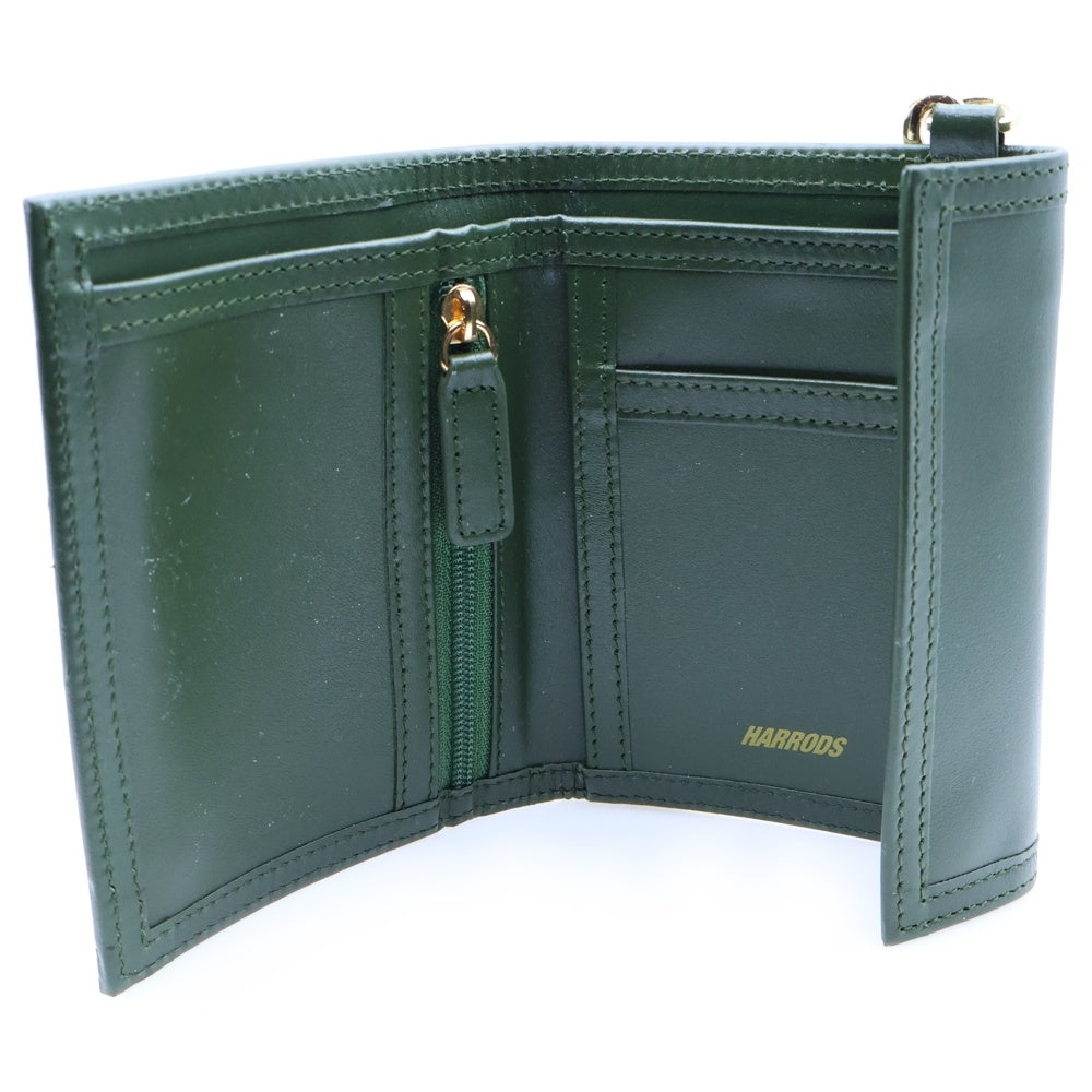 Palace Skateboards(パレススケートボーズ) 21AW Harods Leather Logo Chain Wallet ハロッズ チェーンウォレット 財布 グリーン