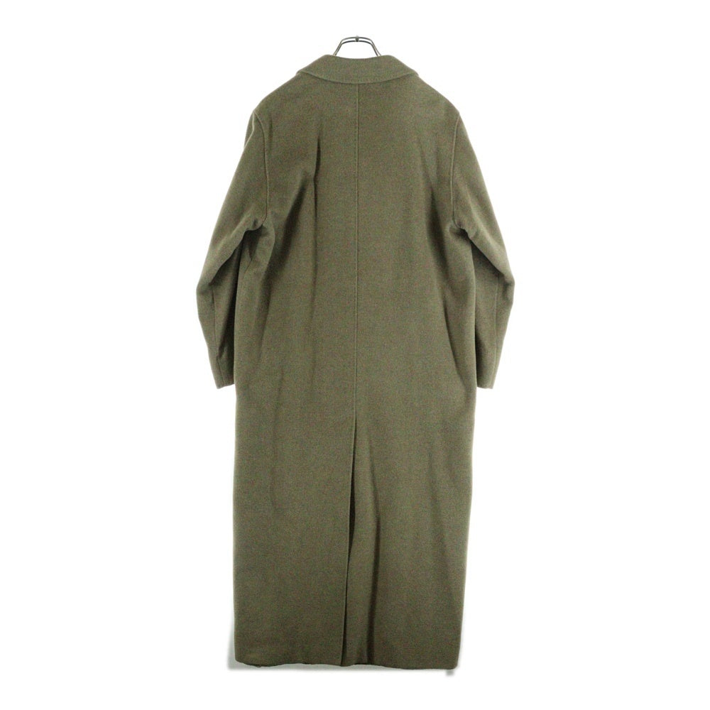 Max Mara(マックスマーラ) バージンウール ステンカラー ロングコート ベージュ レディース