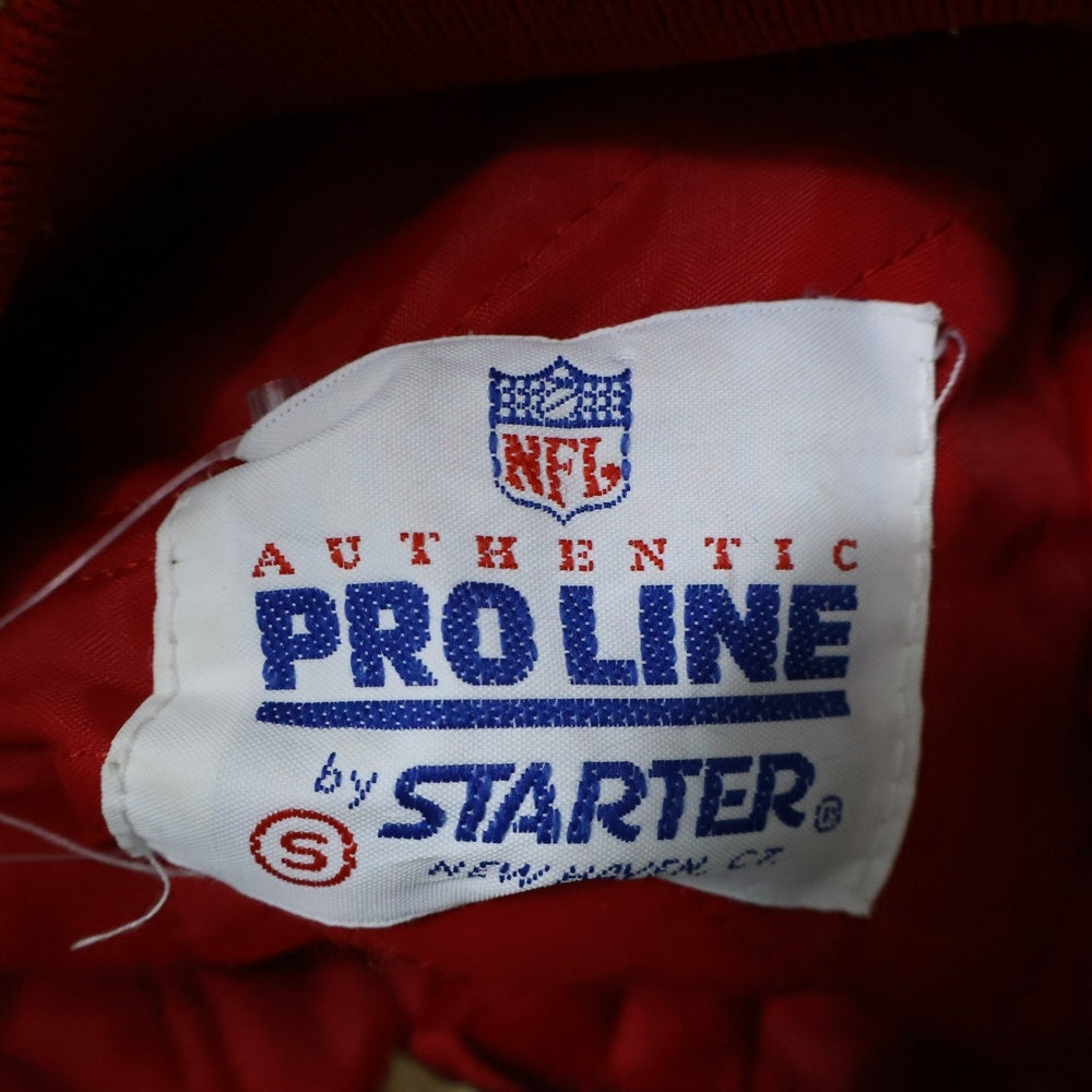 STAETER BLACK LABEL(スターターブラックレーベル) 49ERS スタジャン リバーシブルジャケット バーシティジャケット ブルゾン ブラウン