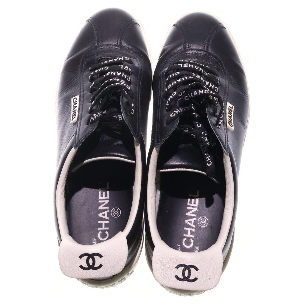 CHANEL(シャネル) Snaeker ココマーク レザーローカットスニーカー G34145 ブラック