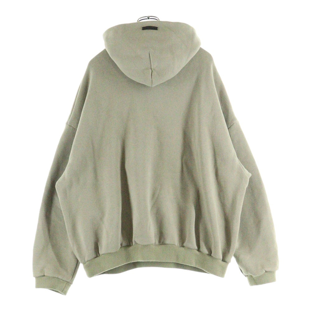 FEAR OF GOD(フィアオブゴッド) Cotton Cashmere Fleece Half Zip Hoodie カシミヤ混 ハーフジップスウェットパーカー フーディー ベージュ