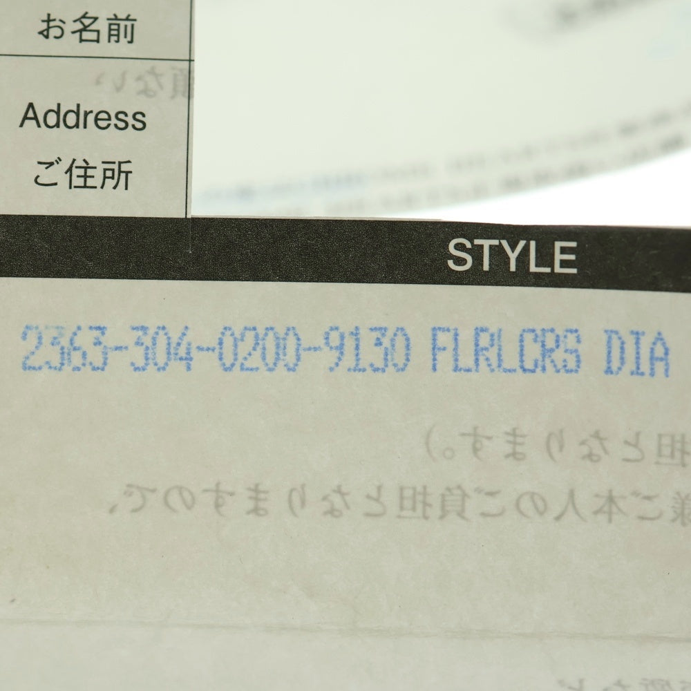 CHROME HEARTS(クロムハーツ) ID FLRL CRS 1/DIA クラシックリンク フローラルIDブレスレット 1ダイヤ 11LINK