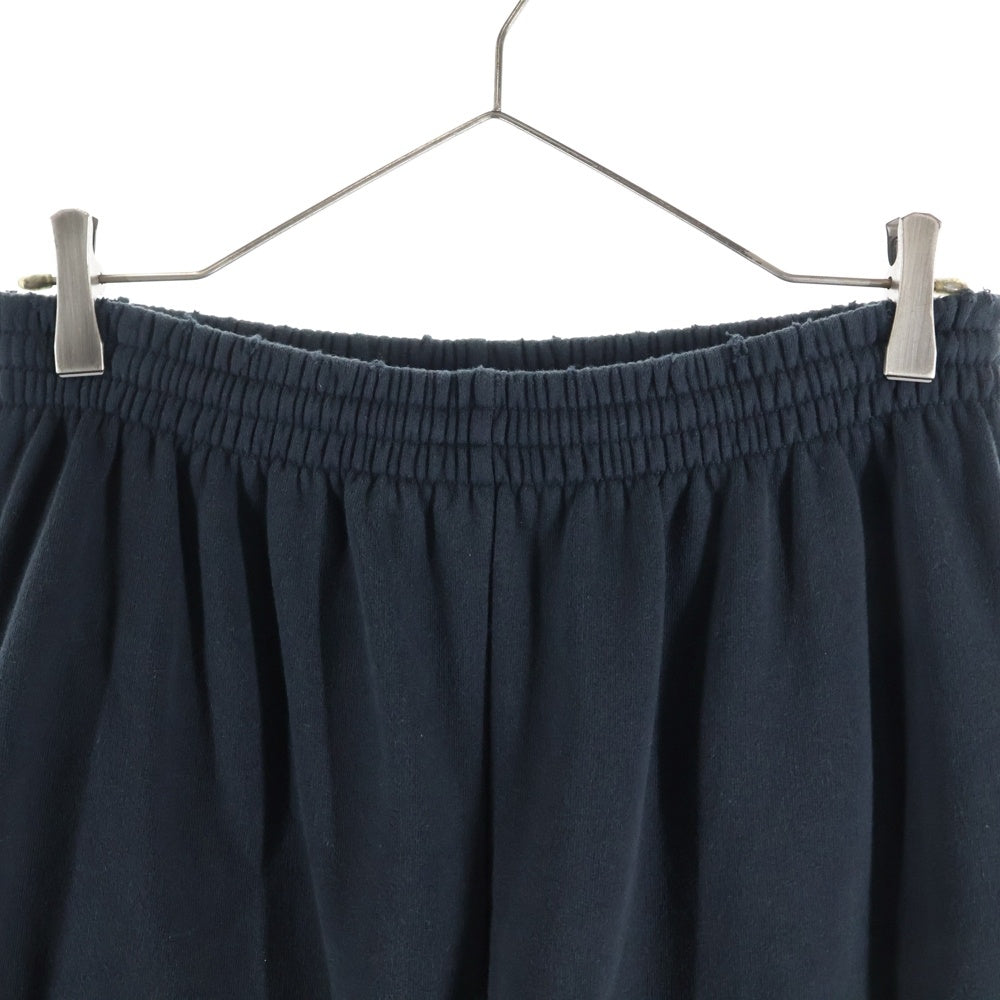 BALENCIAGA(バレンシアガ) 40 RUE DE SEVRES ロゴ刺繍 スウェットパンツ ブラック 675244 TMVA3