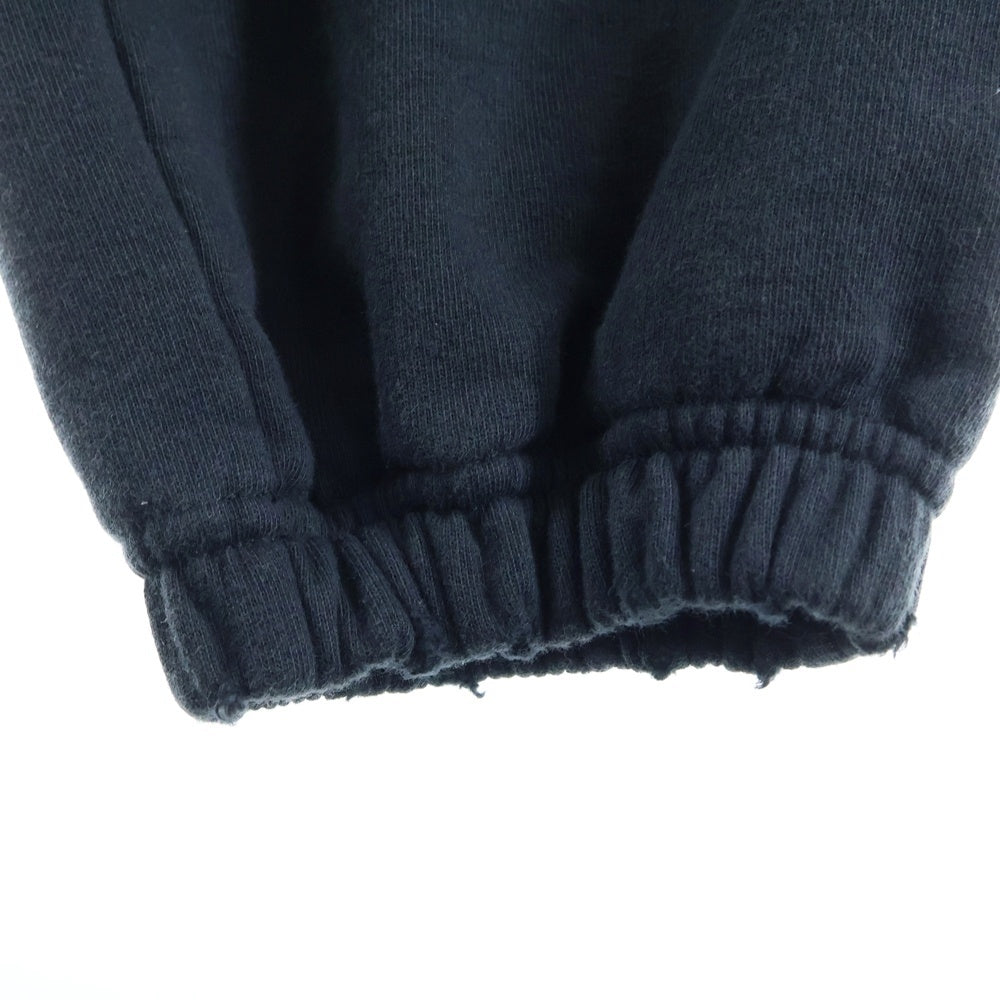 BALENCIAGA(バレンシアガ) 40 RUE DE SEVRES ロゴ刺繍 スウェットパンツ ブラック 675244 TMVA3