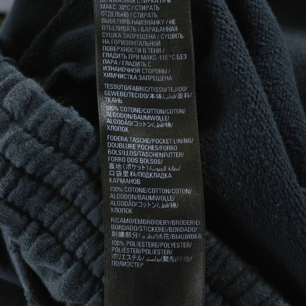 BALENCIAGA(バレンシアガ) 40 RUE DE SEVRES ロゴ刺繍 スウェットパンツ ブラック 675244 TMVA3